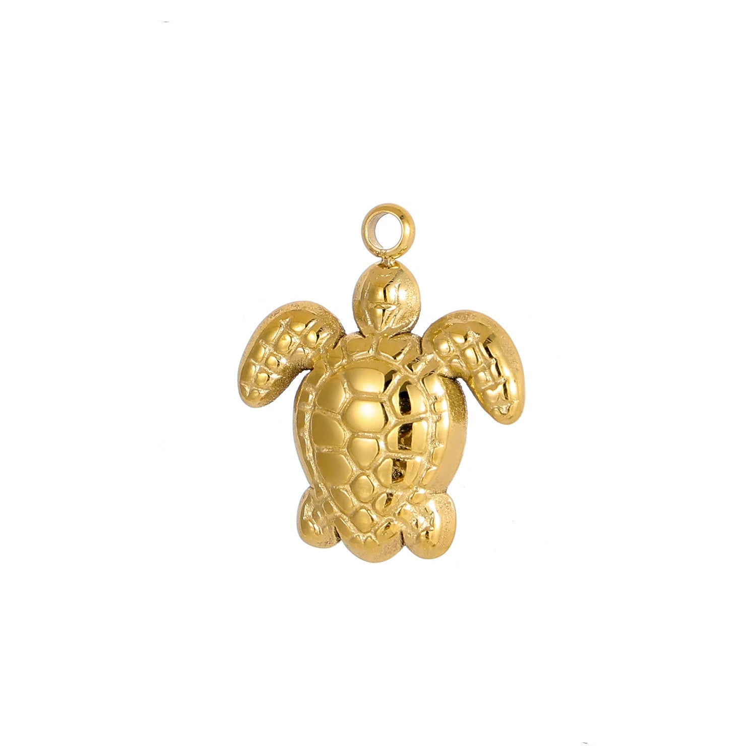 Just Lil Things Turtle Charm Ocean Inspired Pendant jltch0049