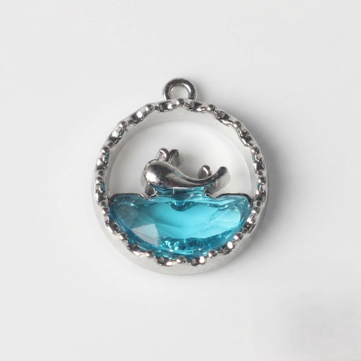 Silver Blue Whale Ocean Charm JLTCH0054