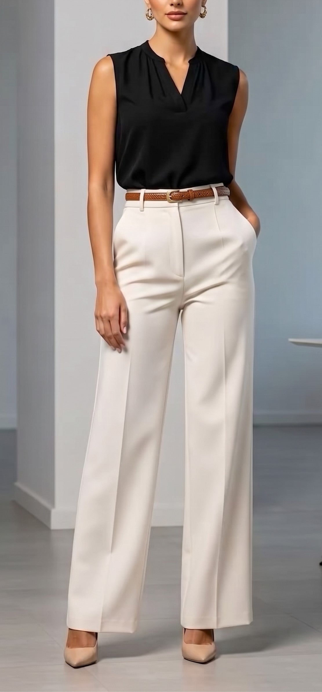 Retro small belt for female students, simple and versatile