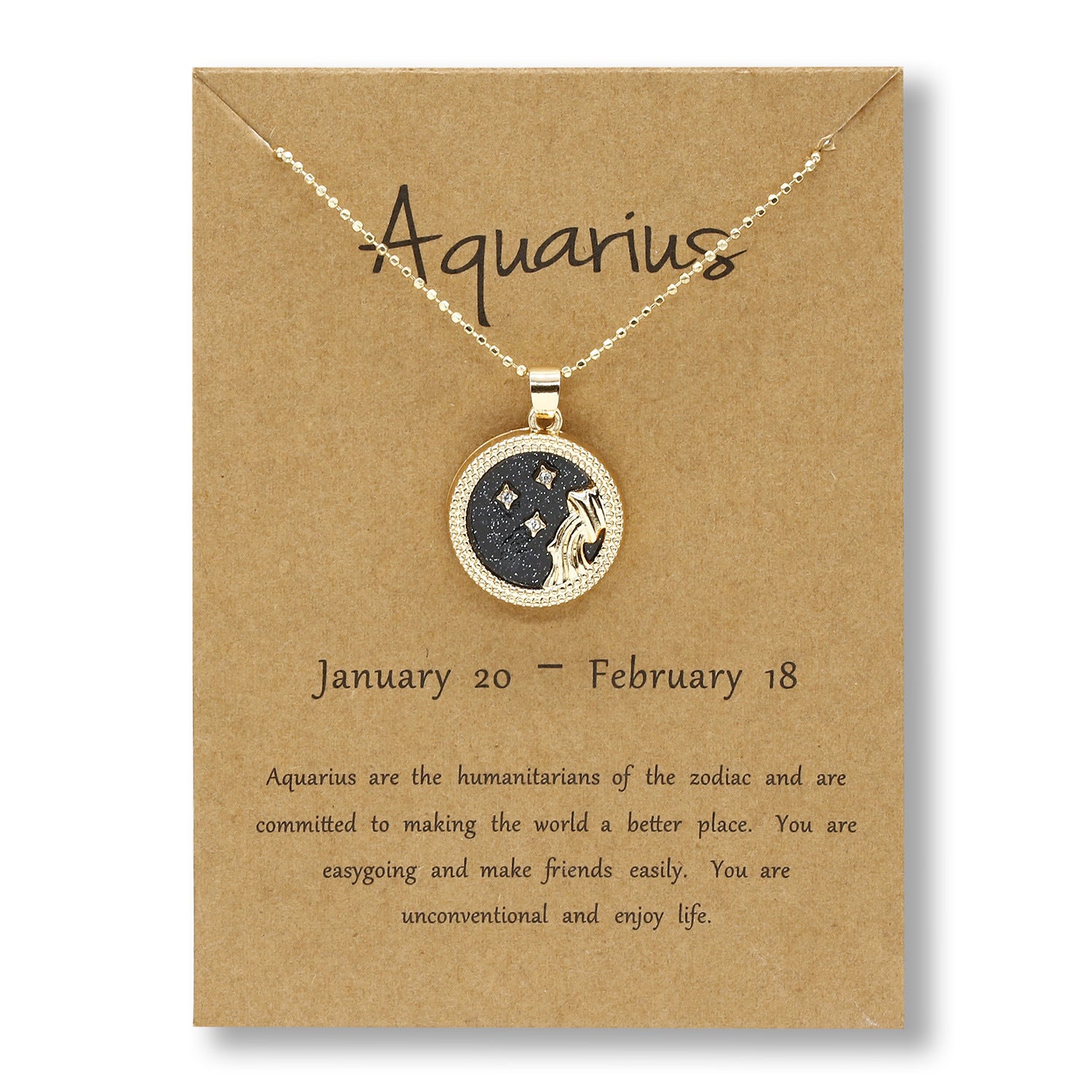 Just lil things Horoscopes Necklace