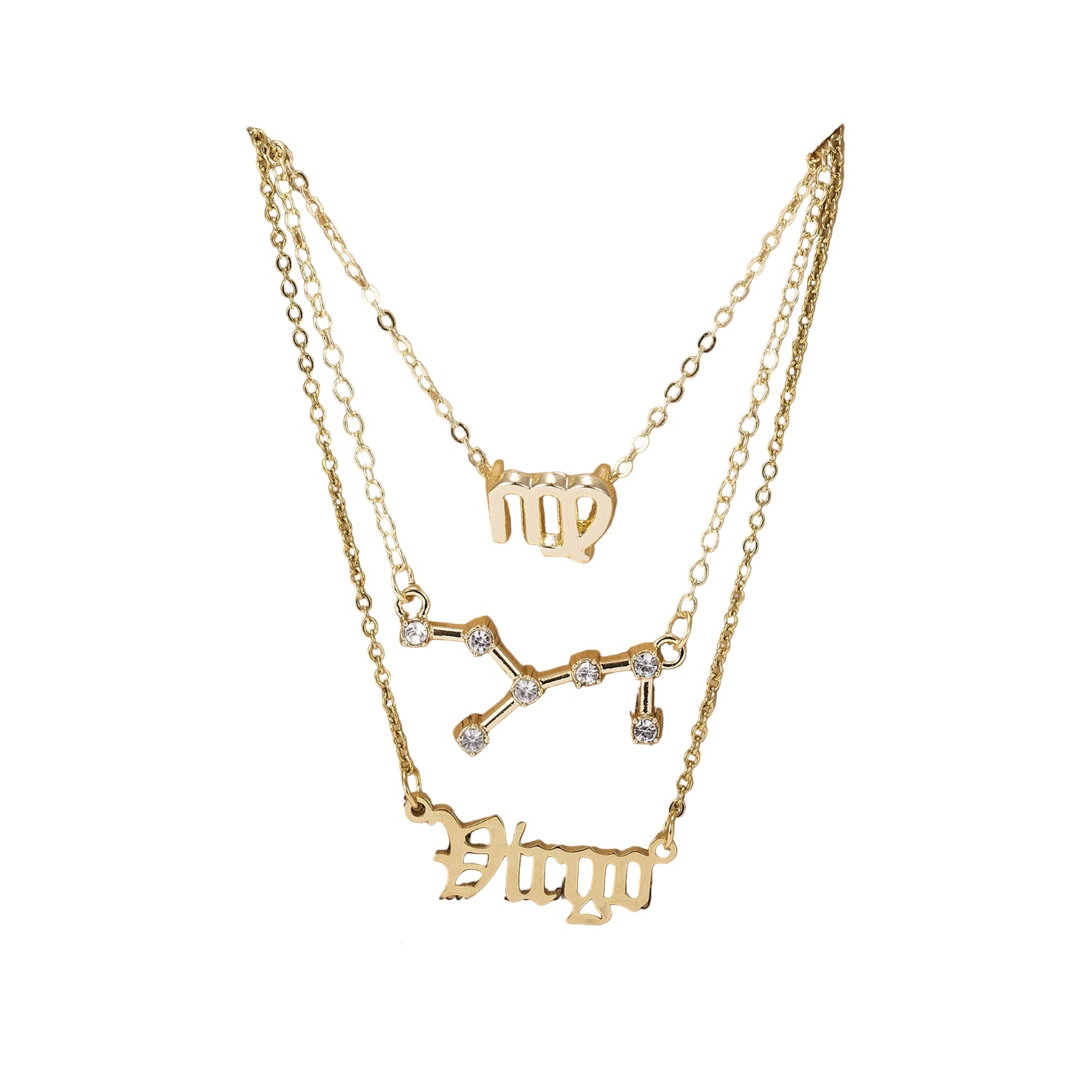 just-lil-things-horoscope-artificial-Zodiac Sign Pendant Chain-necklace