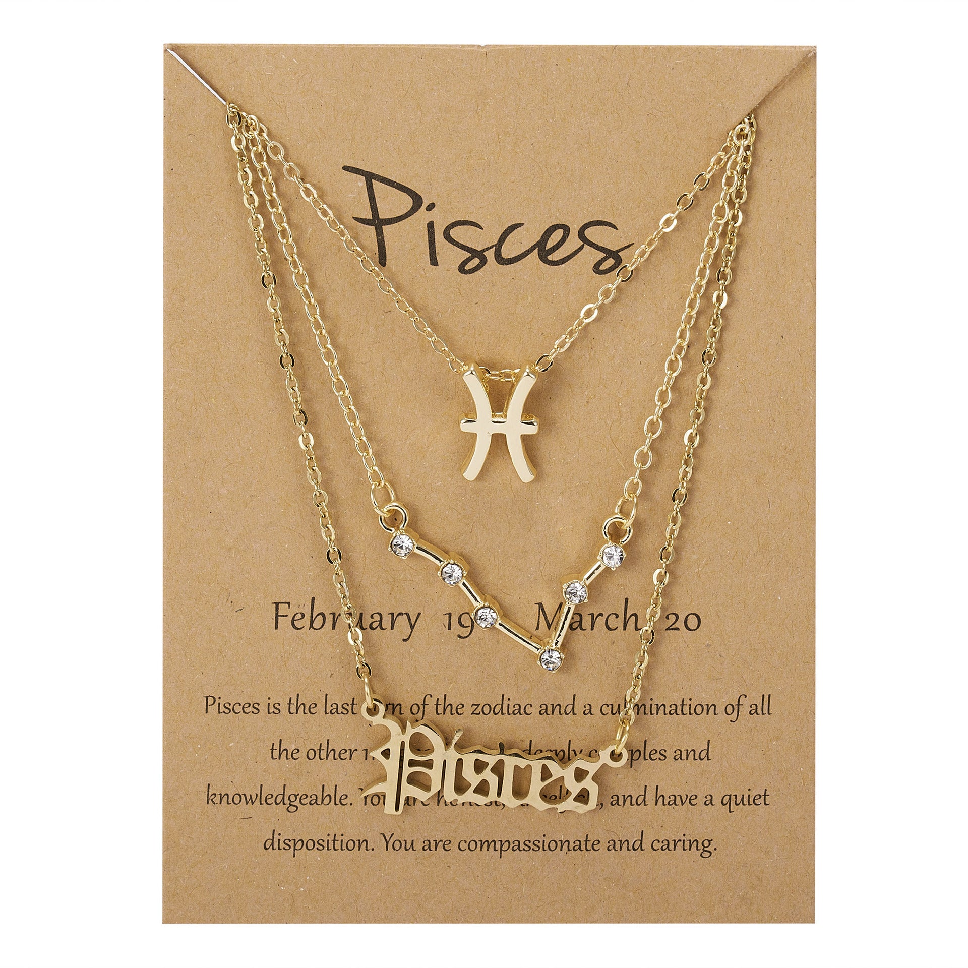 just-lil-things-horoscope-artificial-Zodiac Sign Pendant Chain-necklace