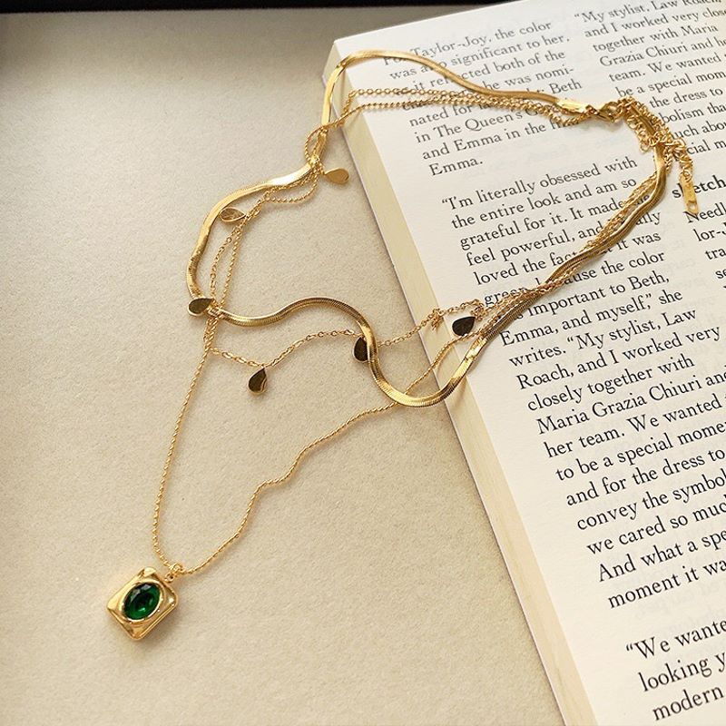 Just Lil Things Artificial Gold Necklace jltn0725