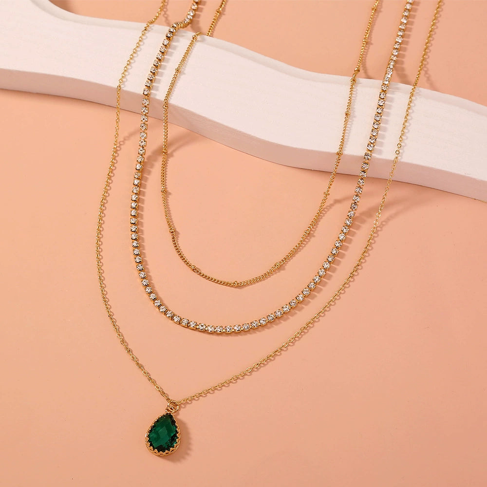 Just Lil Things-Three Layered Chain-Necklace jltn0833