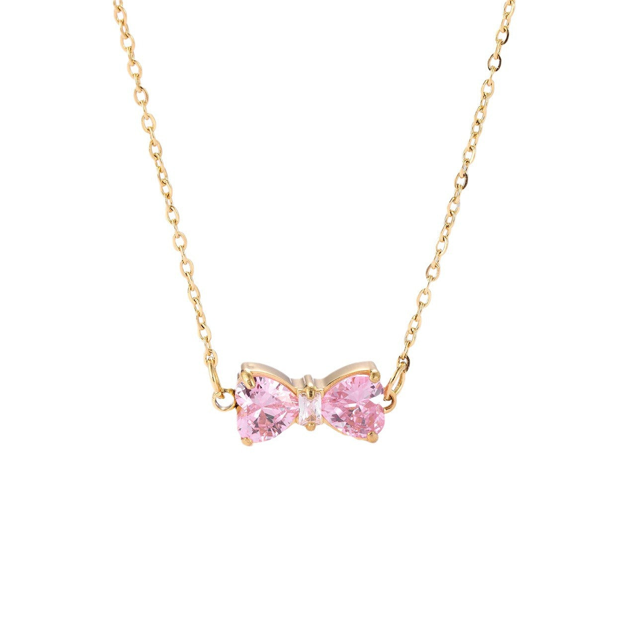 Just Lil Things Artificial Gold Necklace jltn1110