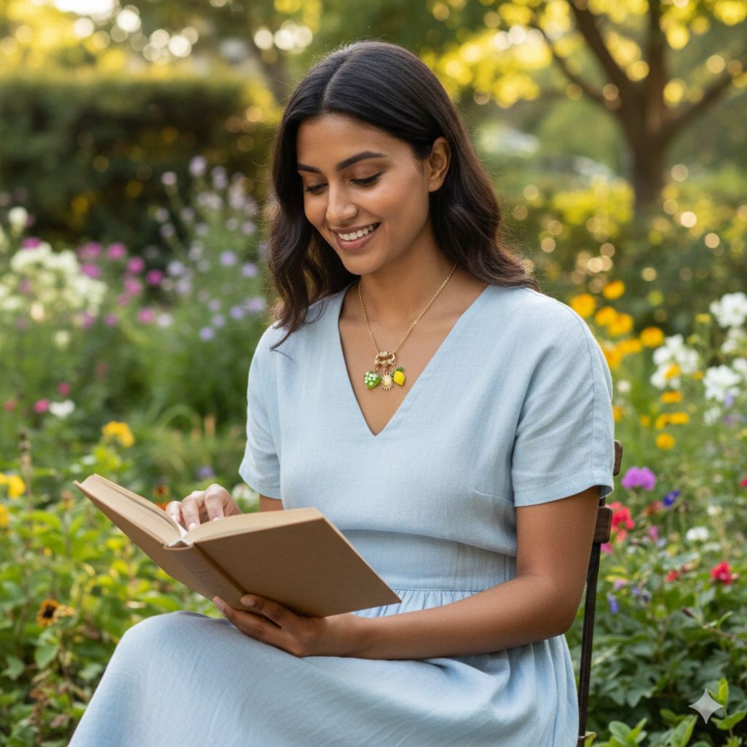 Fashionable niche design heart love mashroom cute versatile women's necklace jltn1628