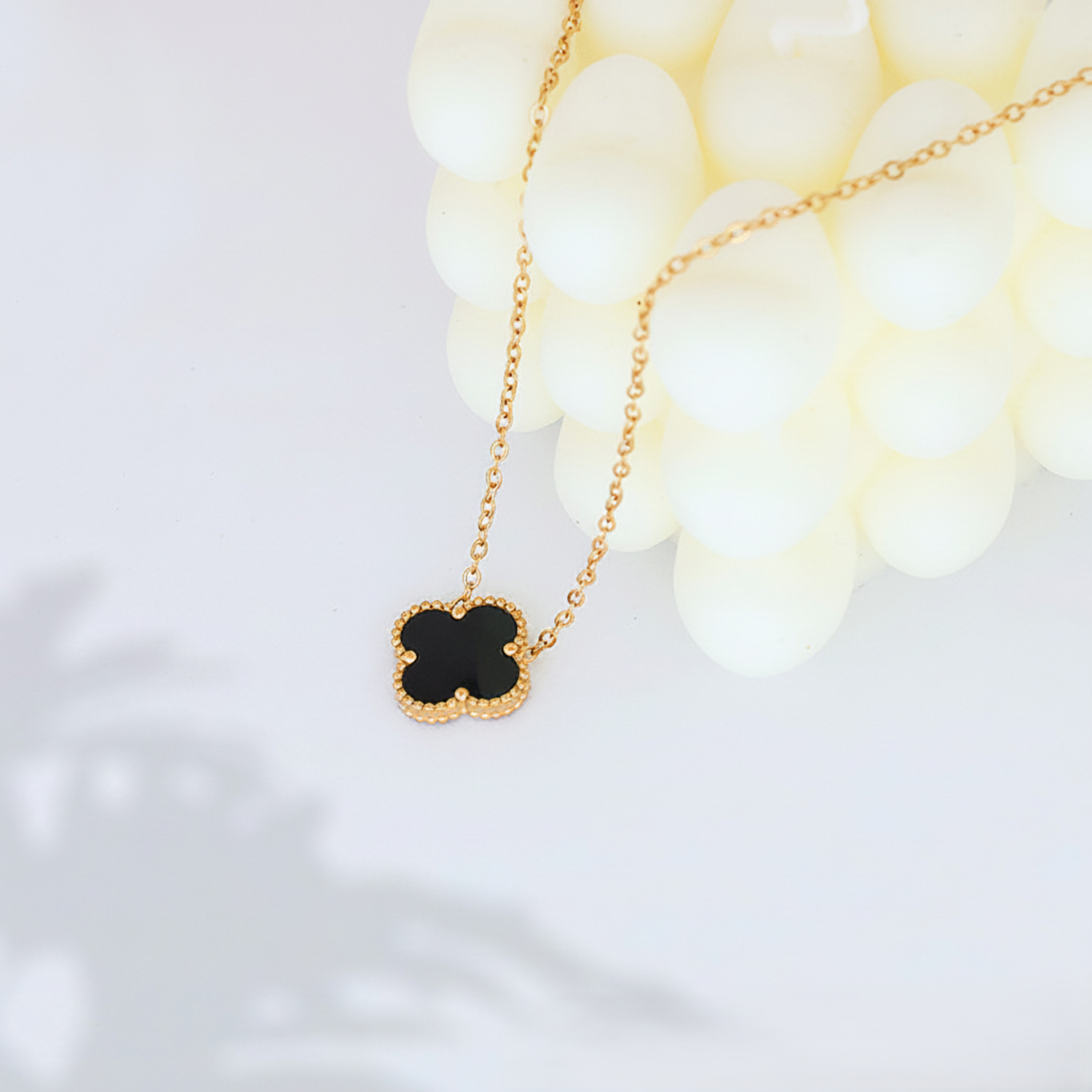 Black Clover Gold Necklace JLTN1688