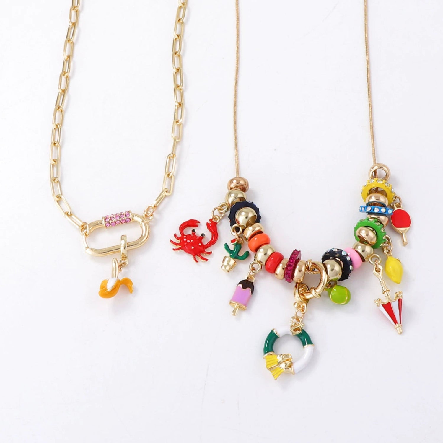 Layered Charmora necklace JLTN1703
