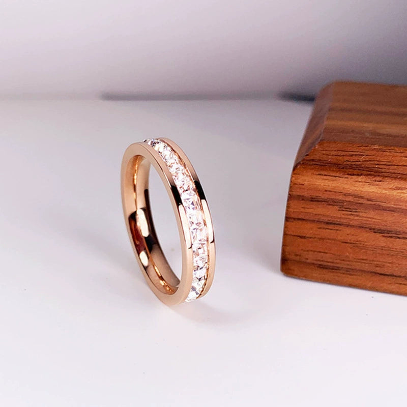 Just lil things Artificial Rose Gold Ring jltr0236