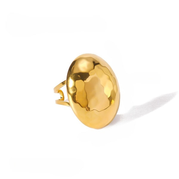 Oval Essence Gold-tone Ring JLTR0443
