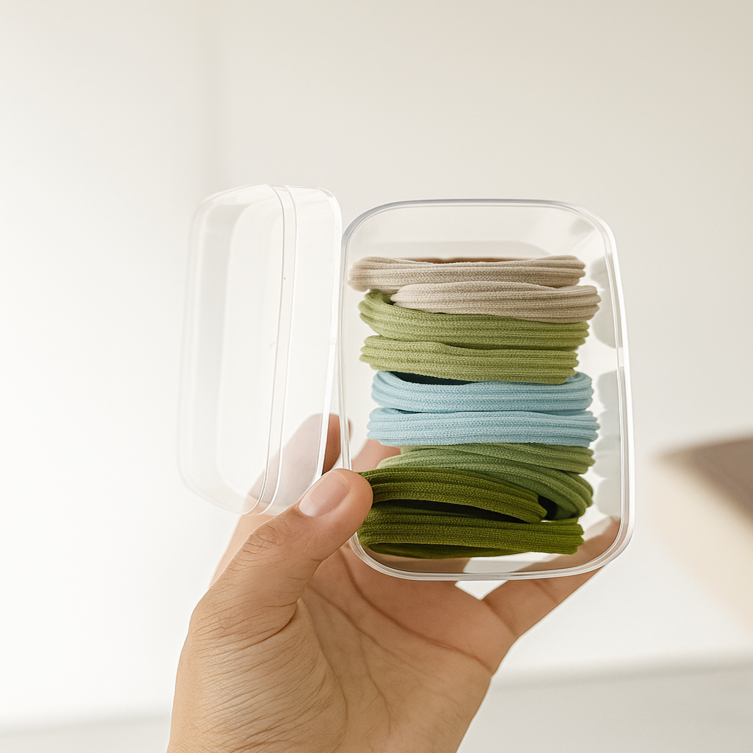 Just Lil Things Pastel Everyday Hair Tie Set jlts0568 (Pack of 10)