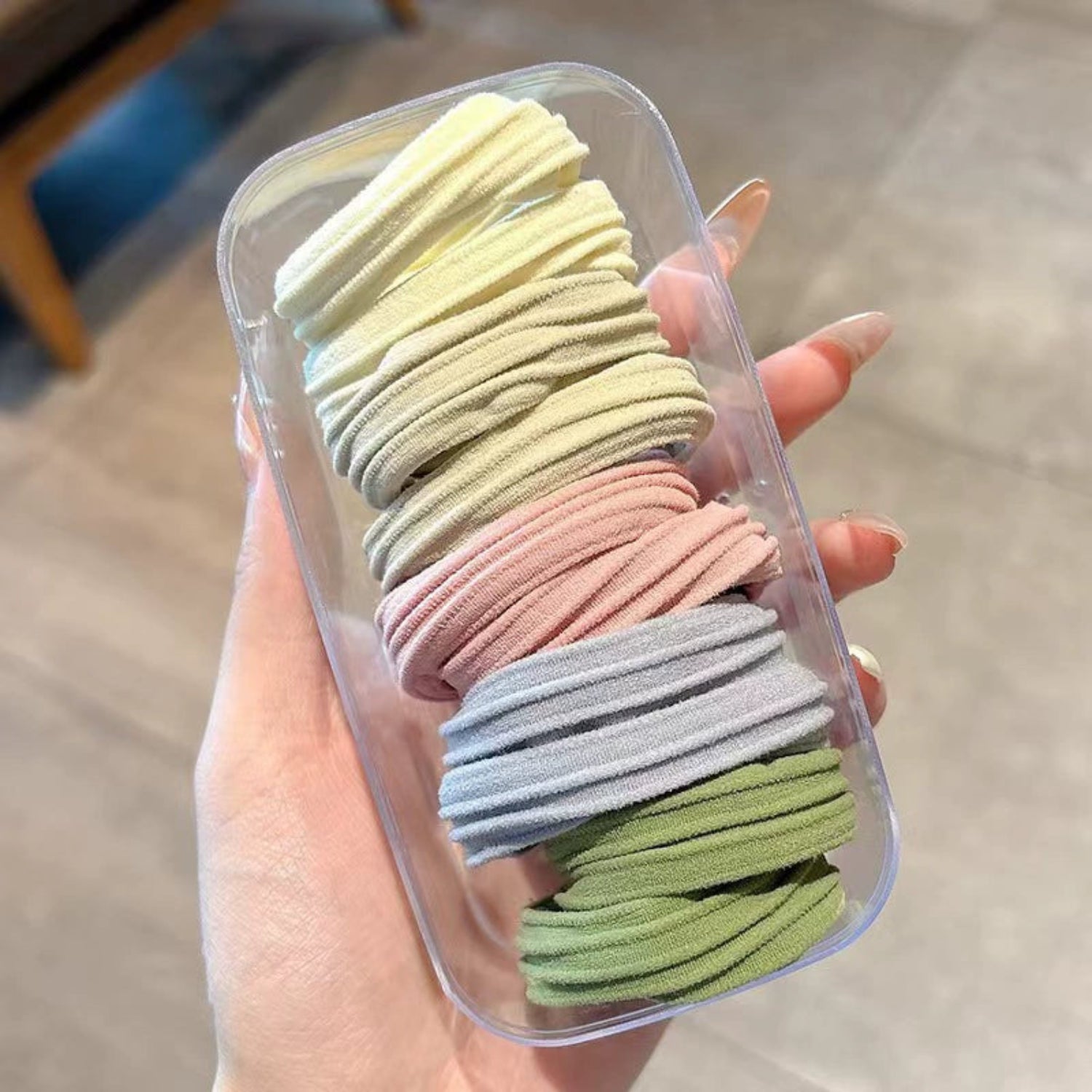 Just Lil Things Pastel Everyday Hair Tie Set jlts0568 (Pack of 10)