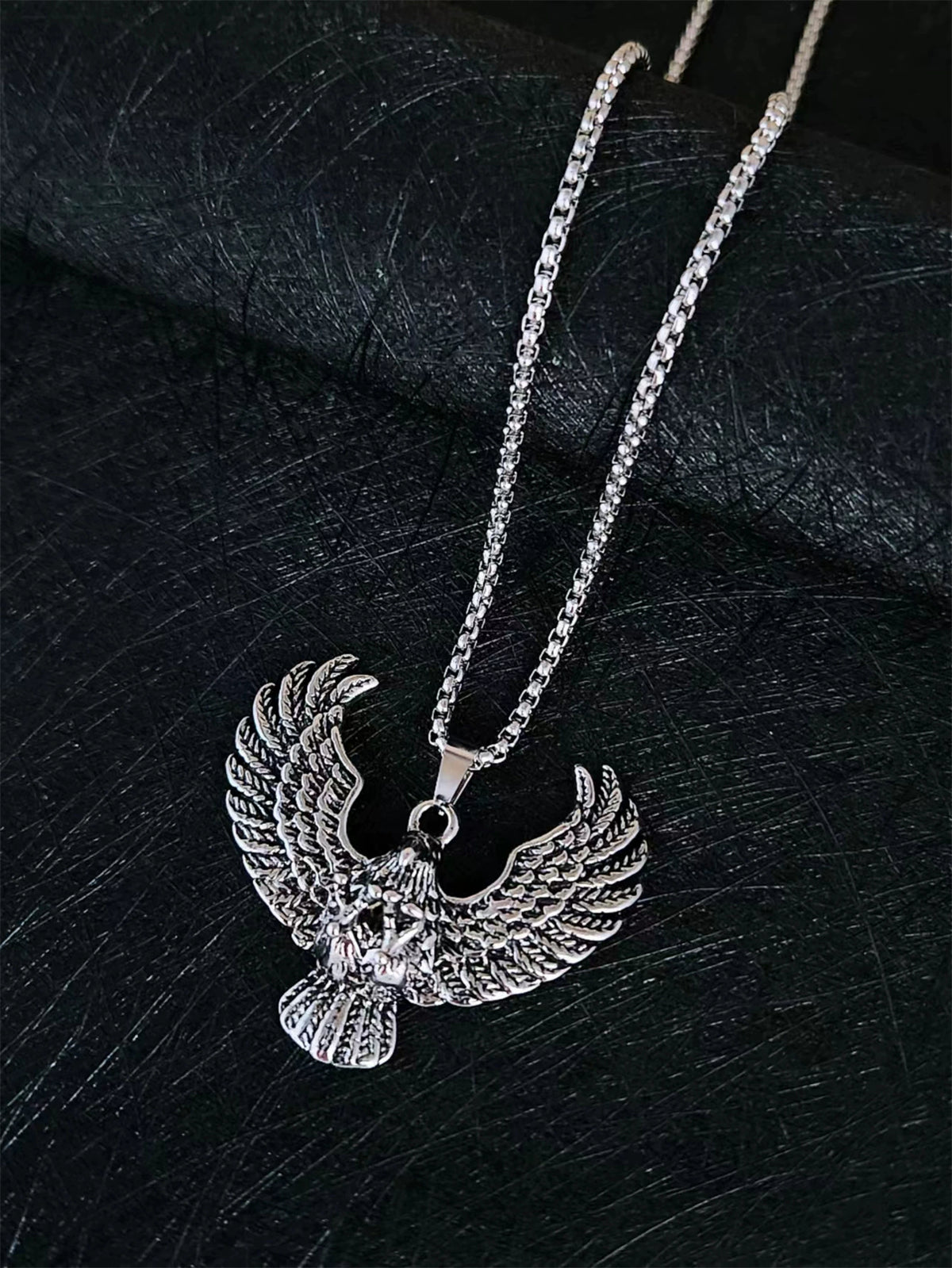 eagle pendant punk chain mn0041