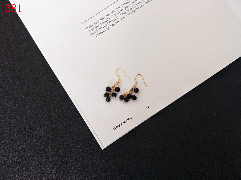 just-lil-things-drop-earrings-black-jlt10114 - justlilthings
