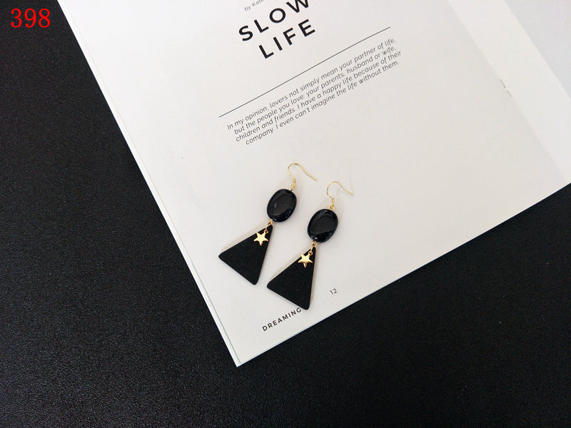 just-lil-things-drop-earrings-black-jlt10117 - justlilthings