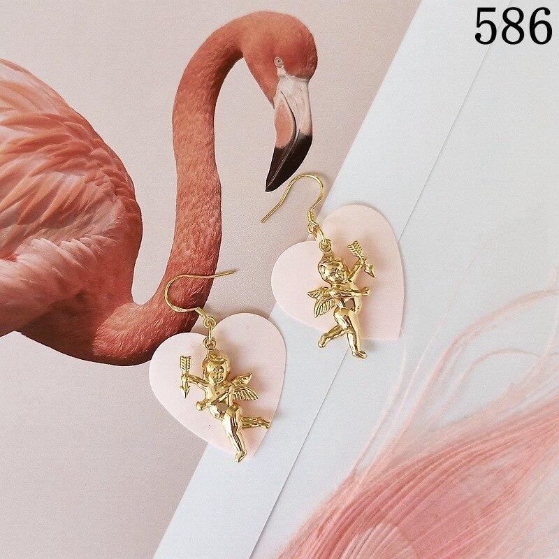 just-lil-things-drop-earring-pink-earring-jlt10151 - justlilthings