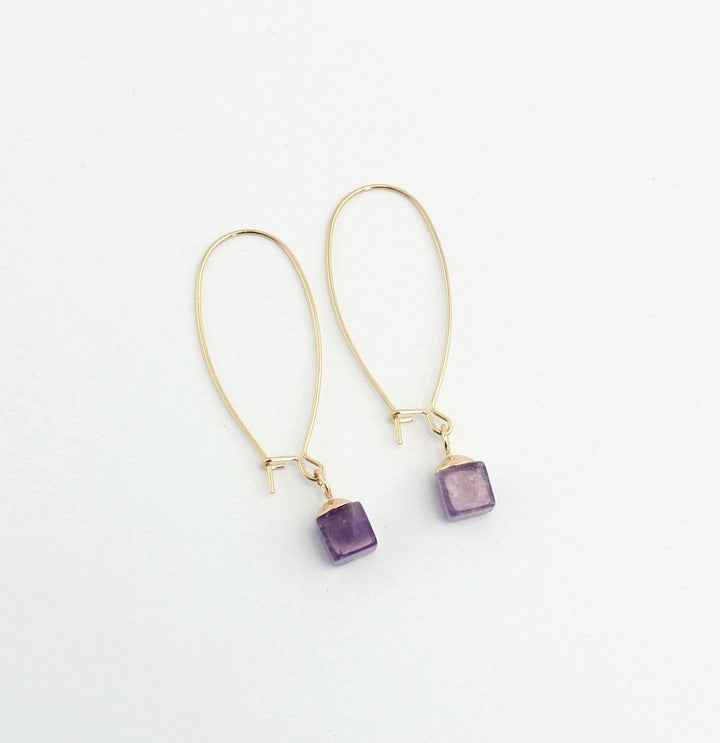 Just lil things Purpel Hoop Earrings jlt11346