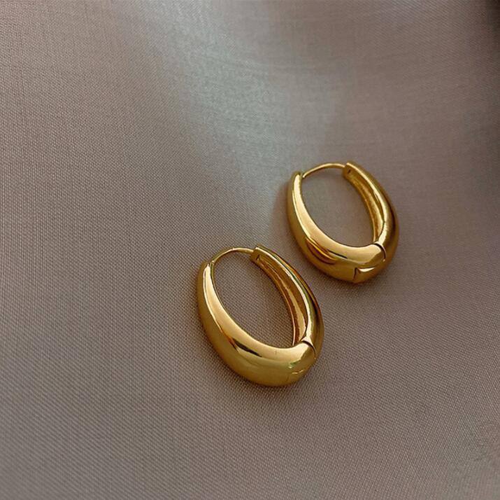 Just lil things Gold Hoop Earrings jlt11380
