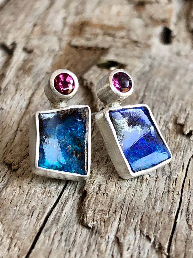 Just Lil Things Multi Color Pin Earrings jlt11487
