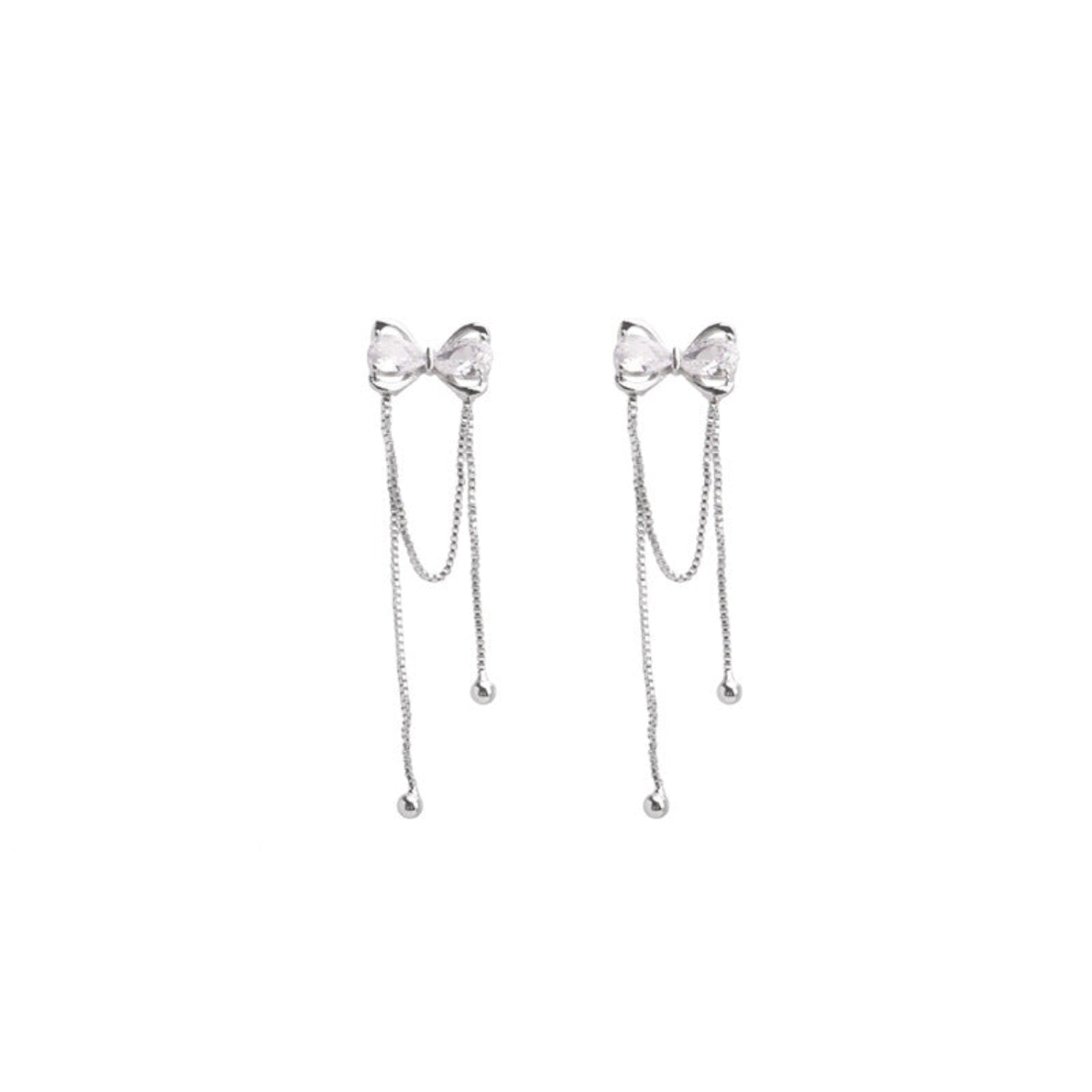 Just Lil Things Silver Pin Earrings jlt11490