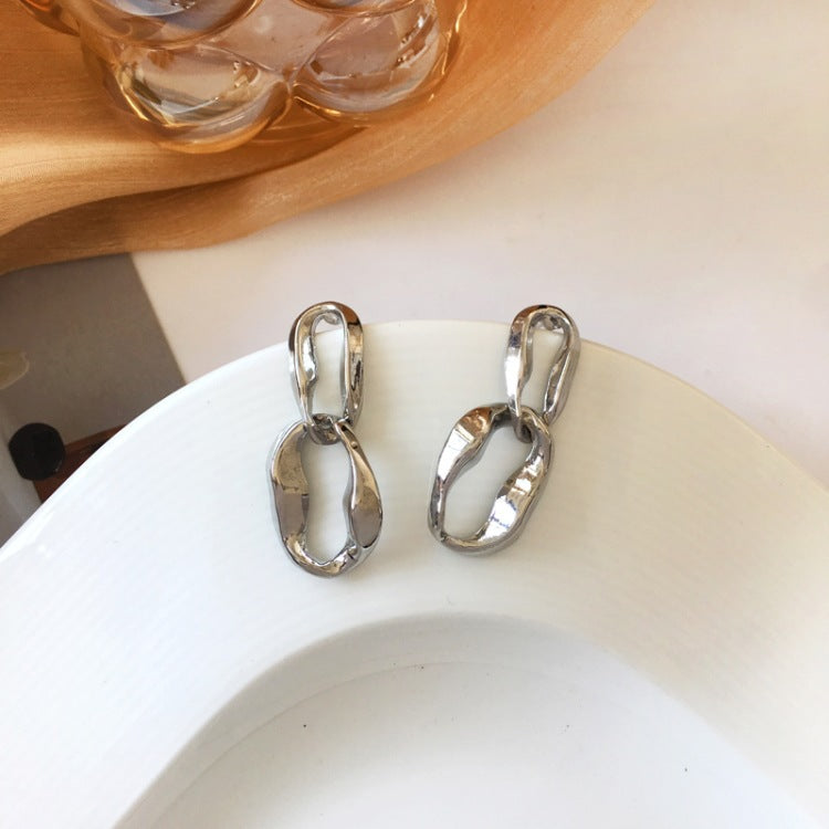 Just Lil Things Silver Pin Earrings jlt12137
