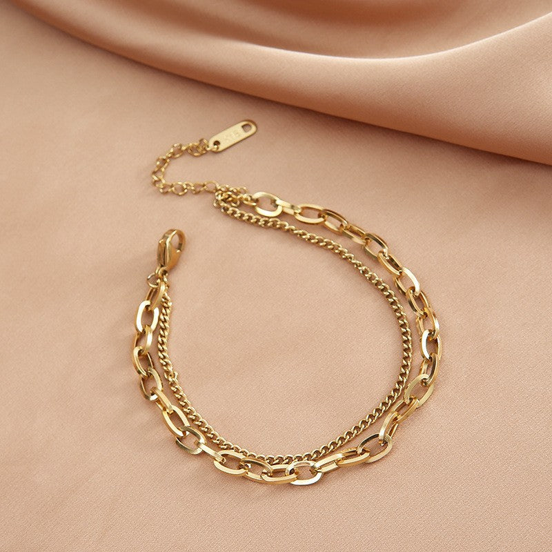 just-lil-things-artifical-Double Chain Elegance – Minimal Layered Design-bracelet-jltb0214