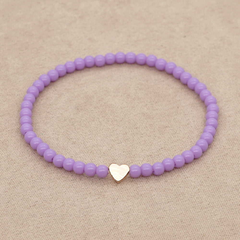 just-lil-things-artificial-Lavender Heart Beads-bracelets-jltb0238