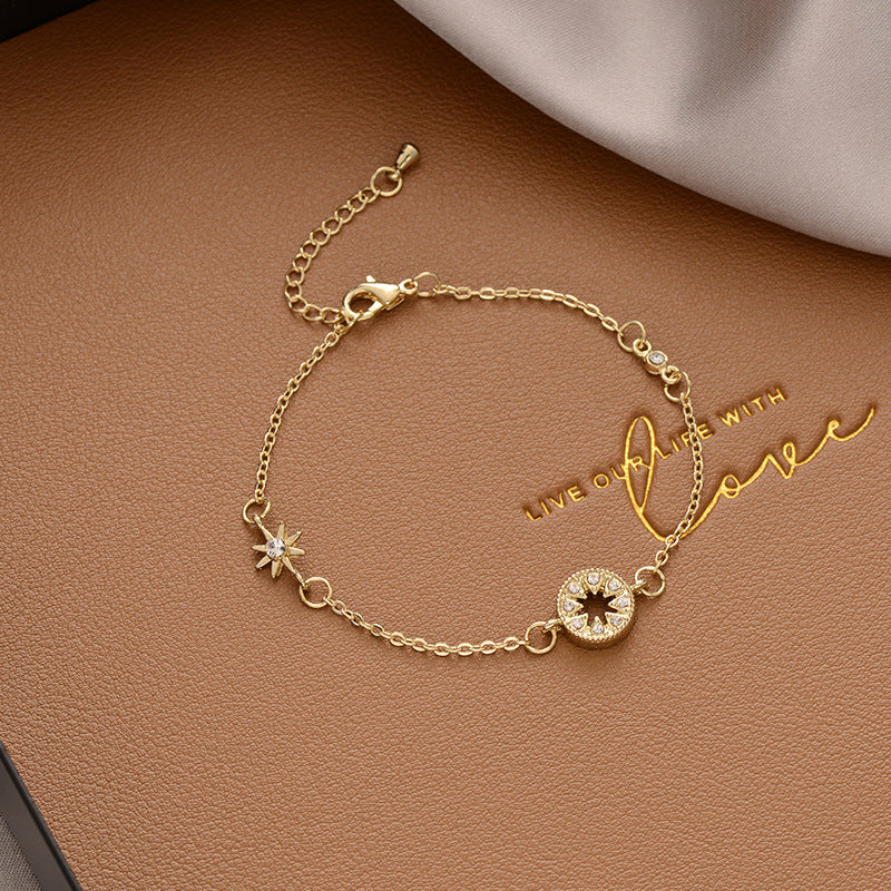 Just Lil Things Artificial Gold Bracelets jltb0252
