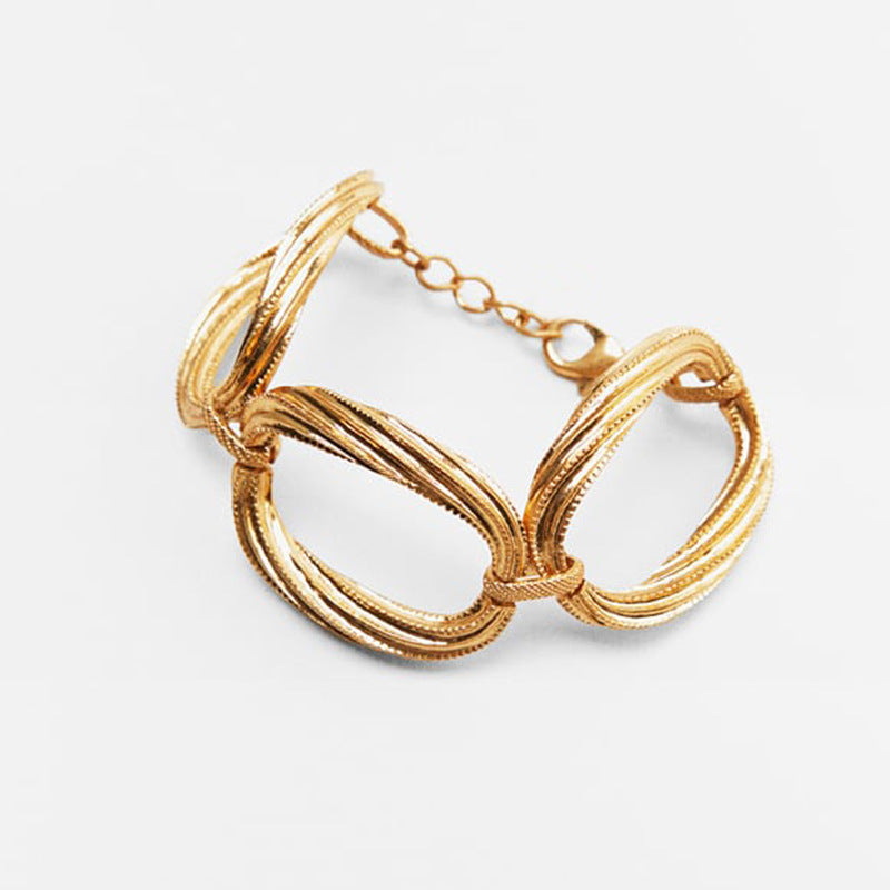 Just Lil Things Artificial Loop Chain Bracelets jltb0255