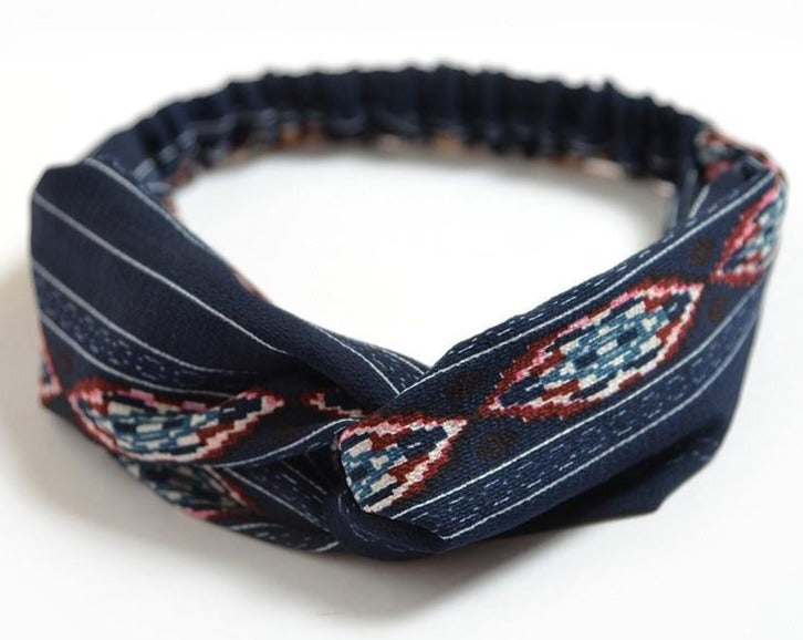 just-lil-things-dark-blue-badanas-hair-band-jlth0002 - justlilthings