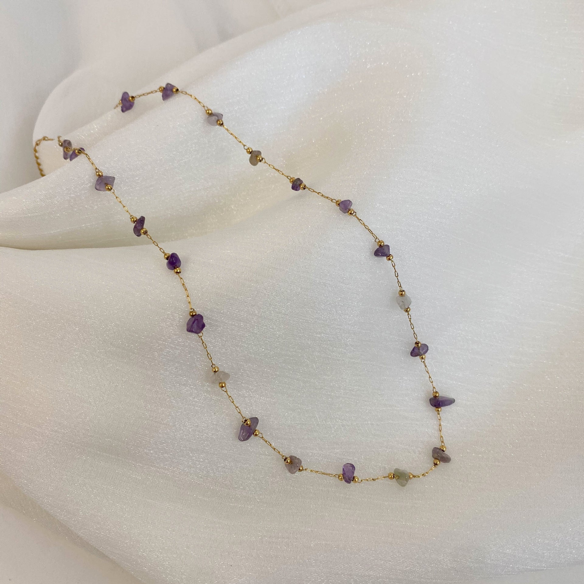 Just Lil Things Artificial Gold Necklace jltn0808