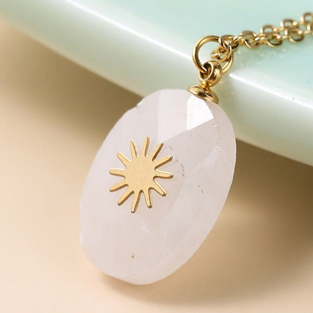 just-lil-things-artificial-natural rose quartz-necklace-jltn0842