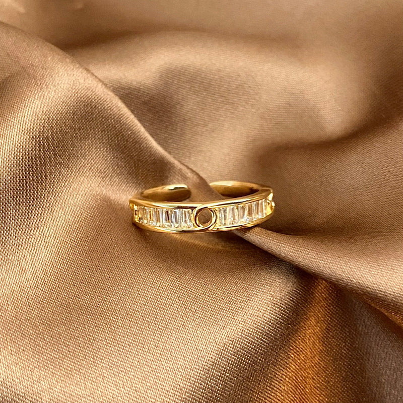 Just lil things Artificial Gold Rings jltr0232