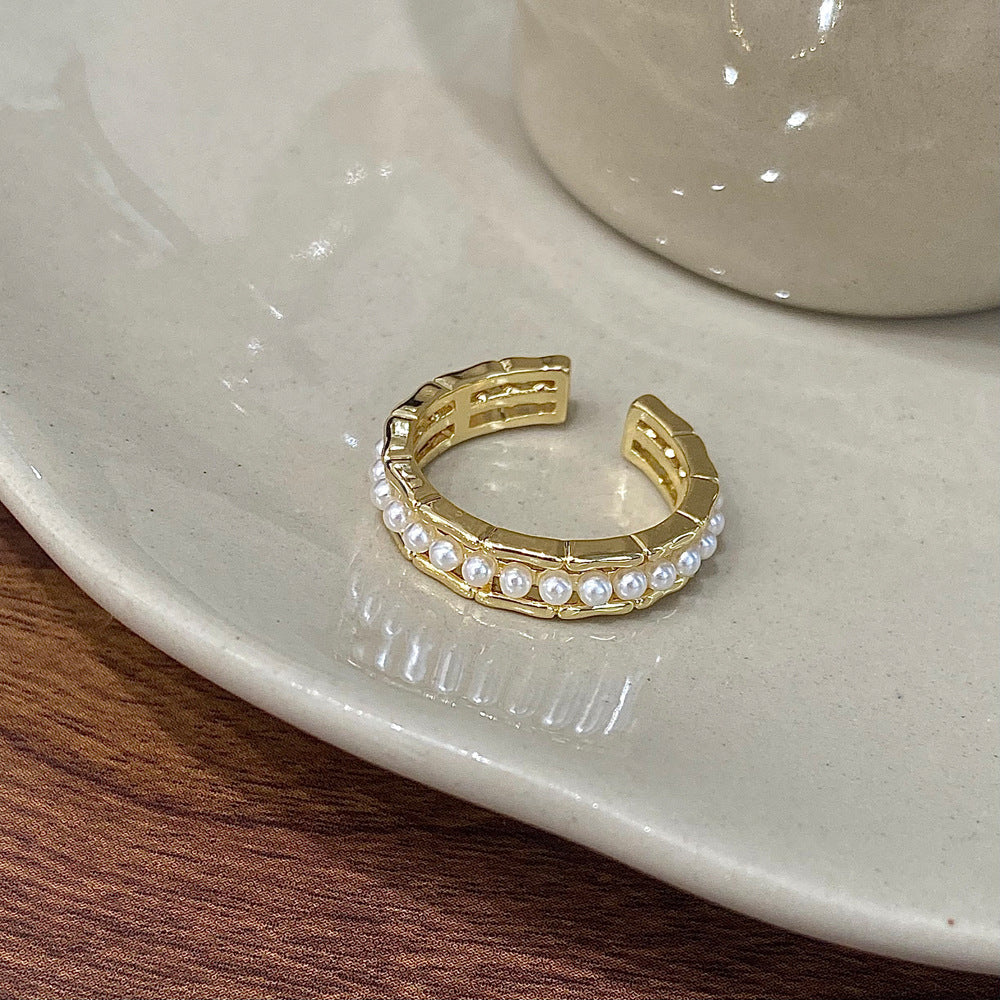 Just lil things Artificial Gold Rings jltr0233