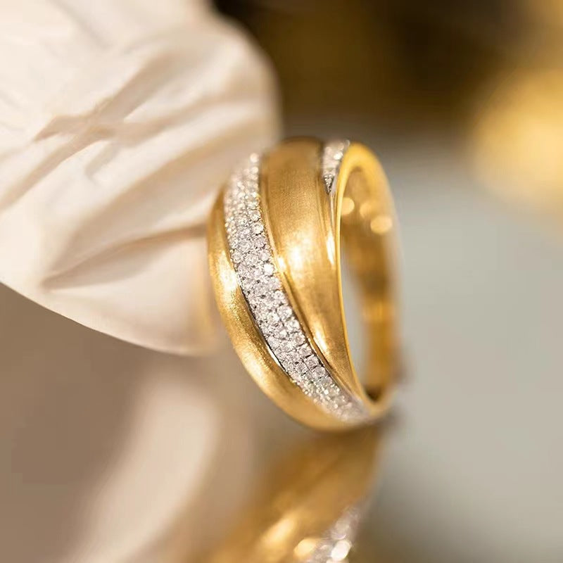 Just Lil Things Artificial Gold Rings jltr0267