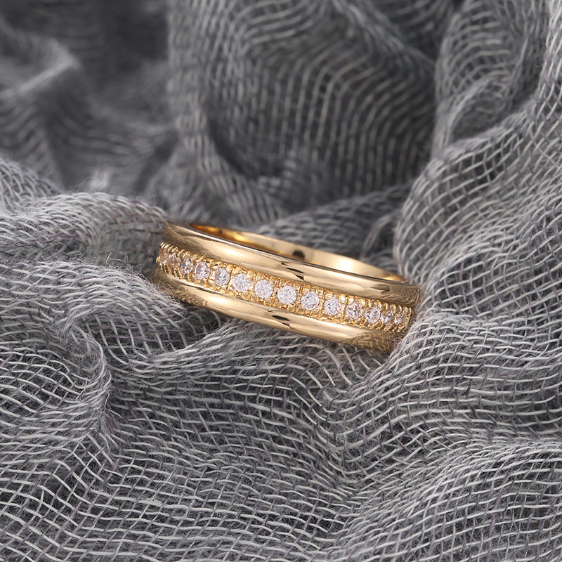 Just Lil Things Artificial Gold Rings jltr0273