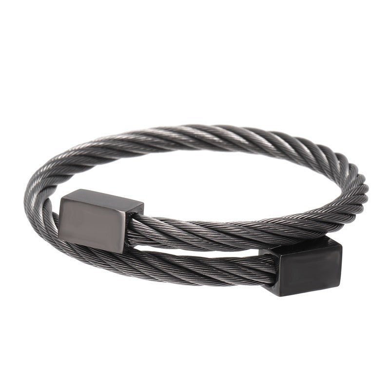 Just lil things Artificial Black Bracelet mb0006
