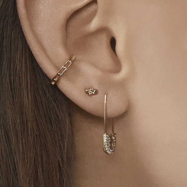 Just lil things Gold Pin  Earrings  jlt11462