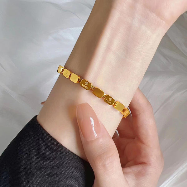 Just Lil Things Artificial Gold Bracelet jltb0281