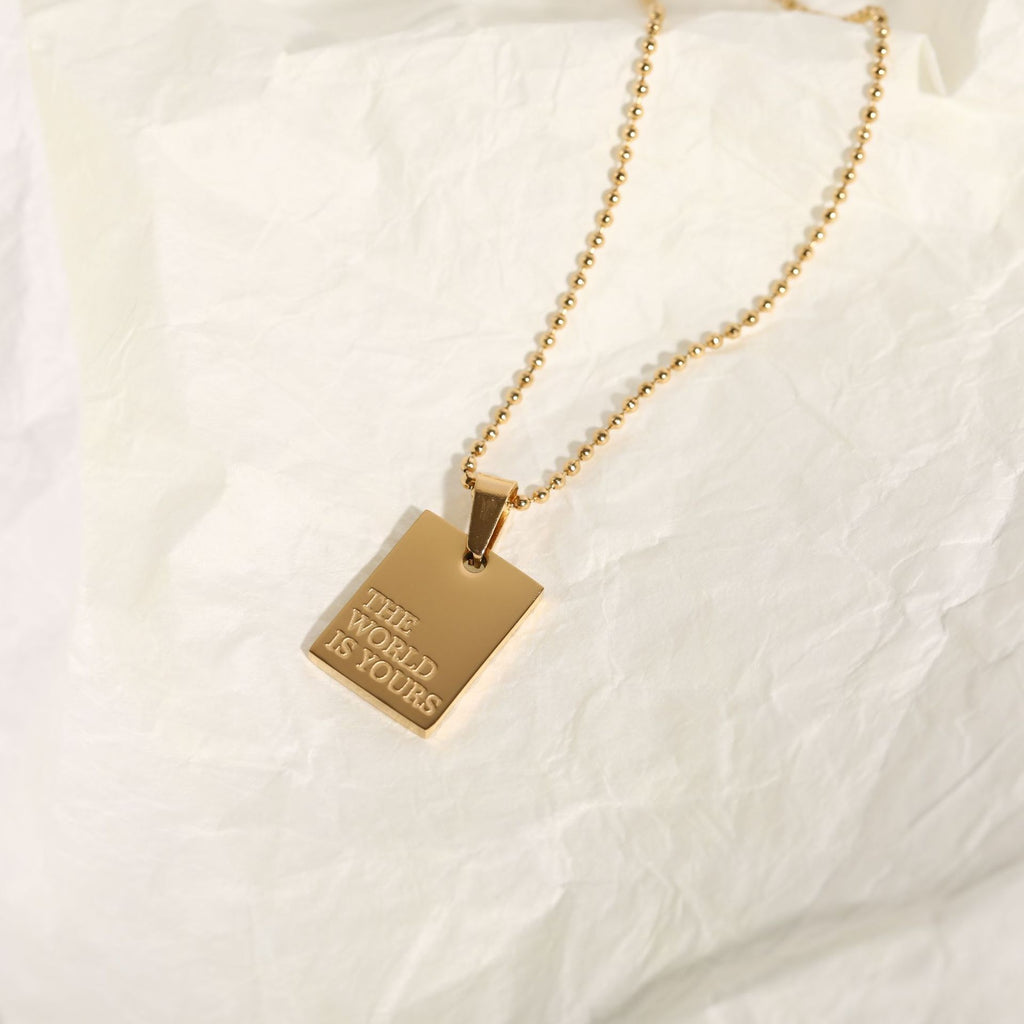 Just Lil Things  Artificial Gold Necklace jltn0638