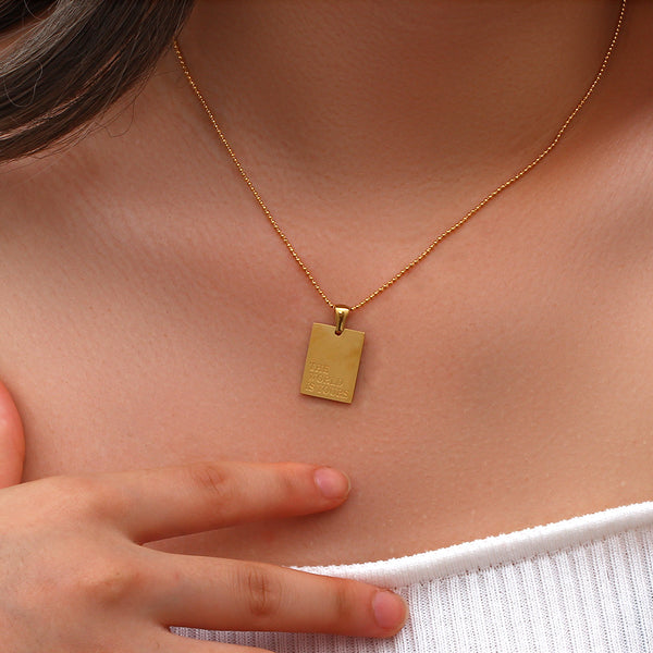 Just Lil Things  Artificial Gold Necklace jltn0638