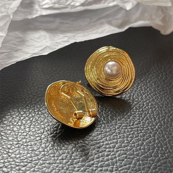 Just Lil Things Gold  Pin Earrings jlt11815