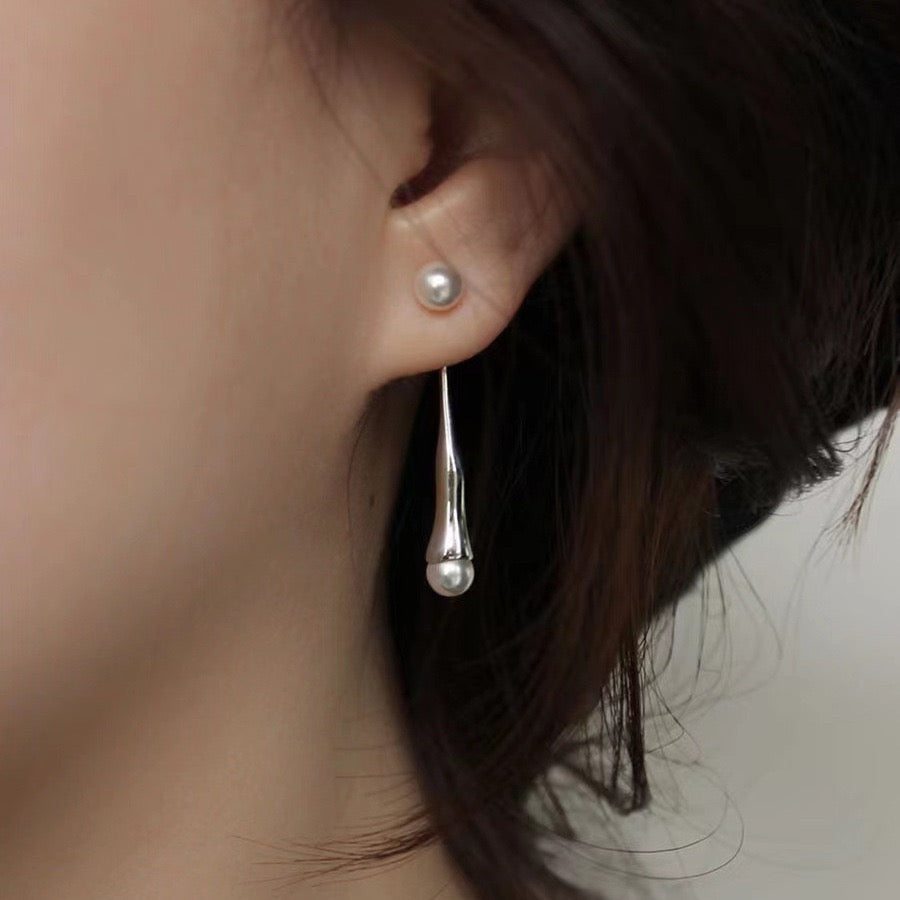 Just Lil Things Silver Pin Earrings jlt11924