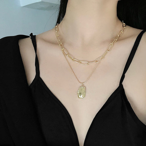 Just lil things Artifical Gold Necklace jltn0557