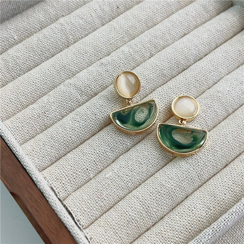 Dreamy green Pin Earrings JLT12127