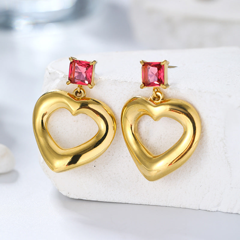 Just Lil Things Gold Pin Earrings