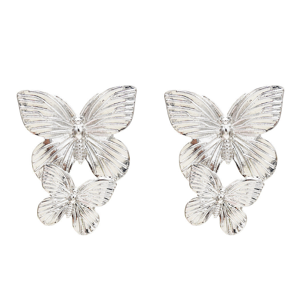 Just lil things Silver Pin  Earrings JLT12588