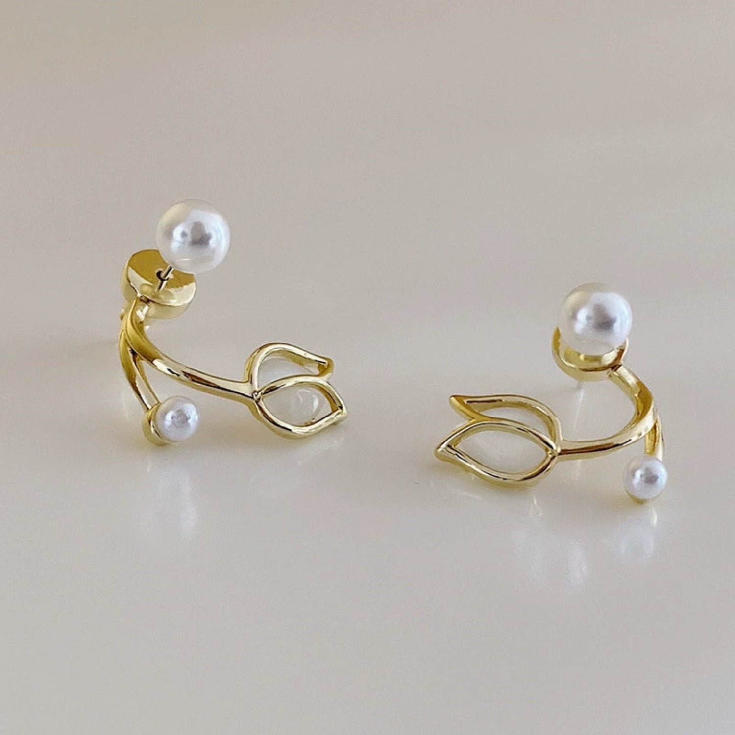 Pearl Bud Pin Earrings JLT12589