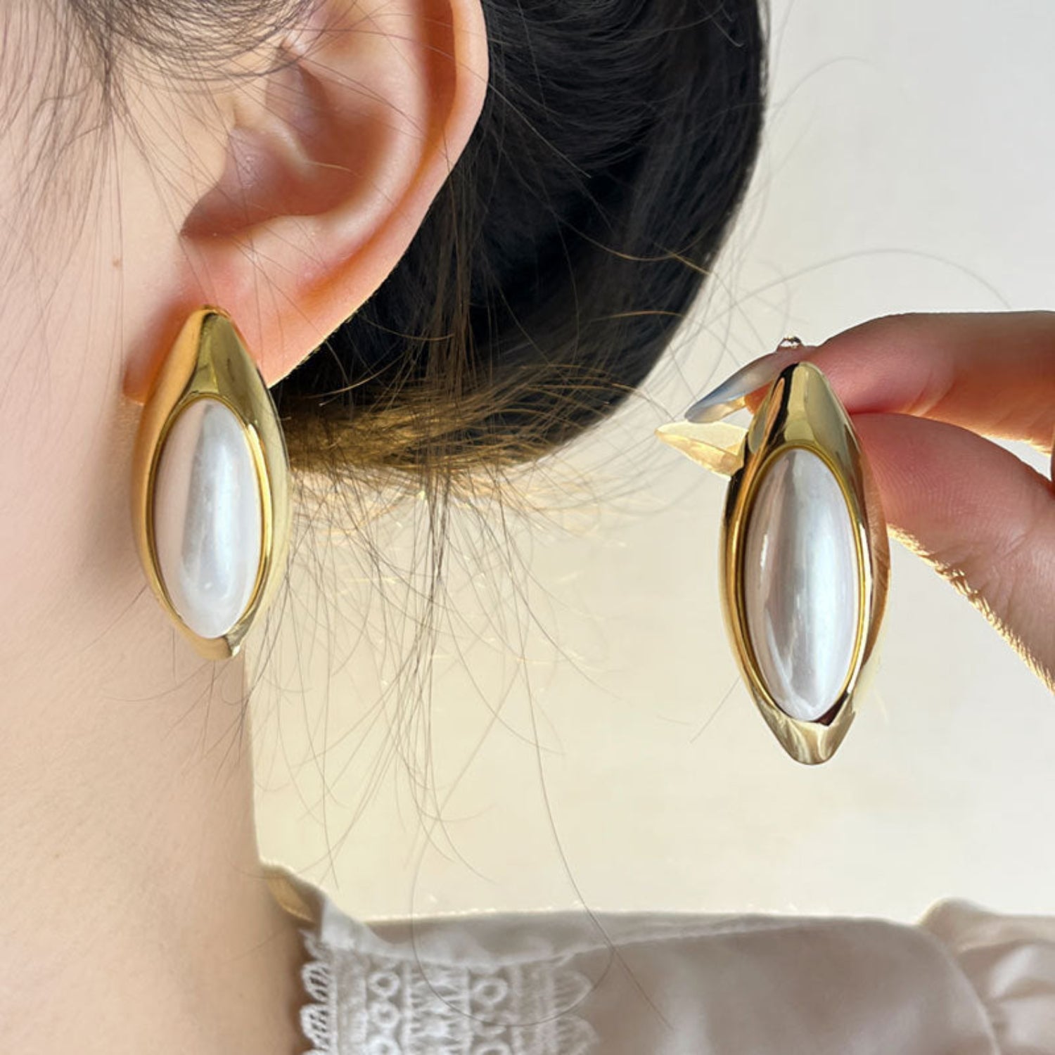 Just Lil Things Silver Pin Earrings JLT12614