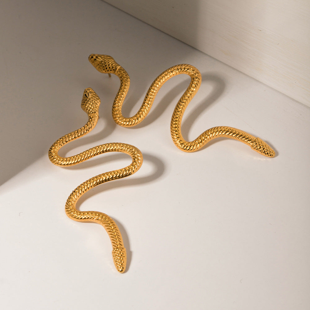 Just Lil Things Gold Drop Earrings  JLT12617